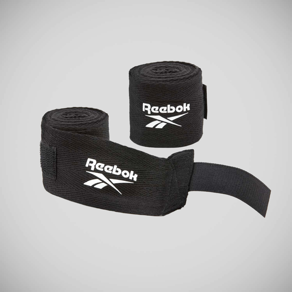 Black Reebok 2.5m Hand Wraps