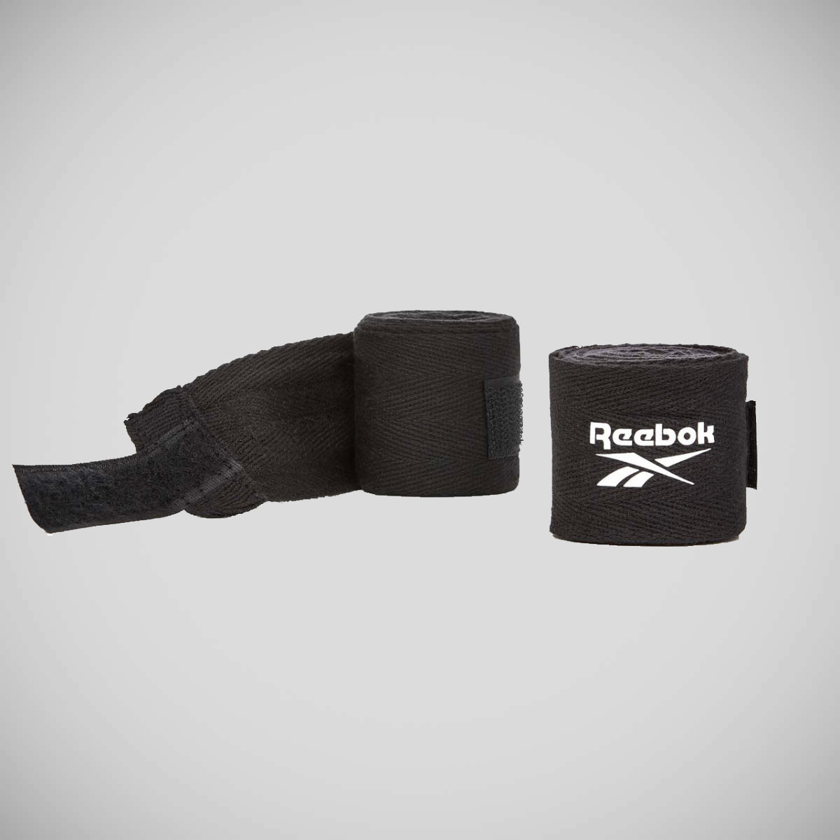 Black Reebok 2.5m Hand Wraps