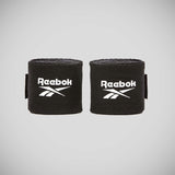 Black Reebok 2.5m Hand Wraps