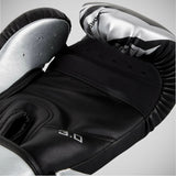 Black/Silver Venum Challenger 3.0 Boxing Gloves