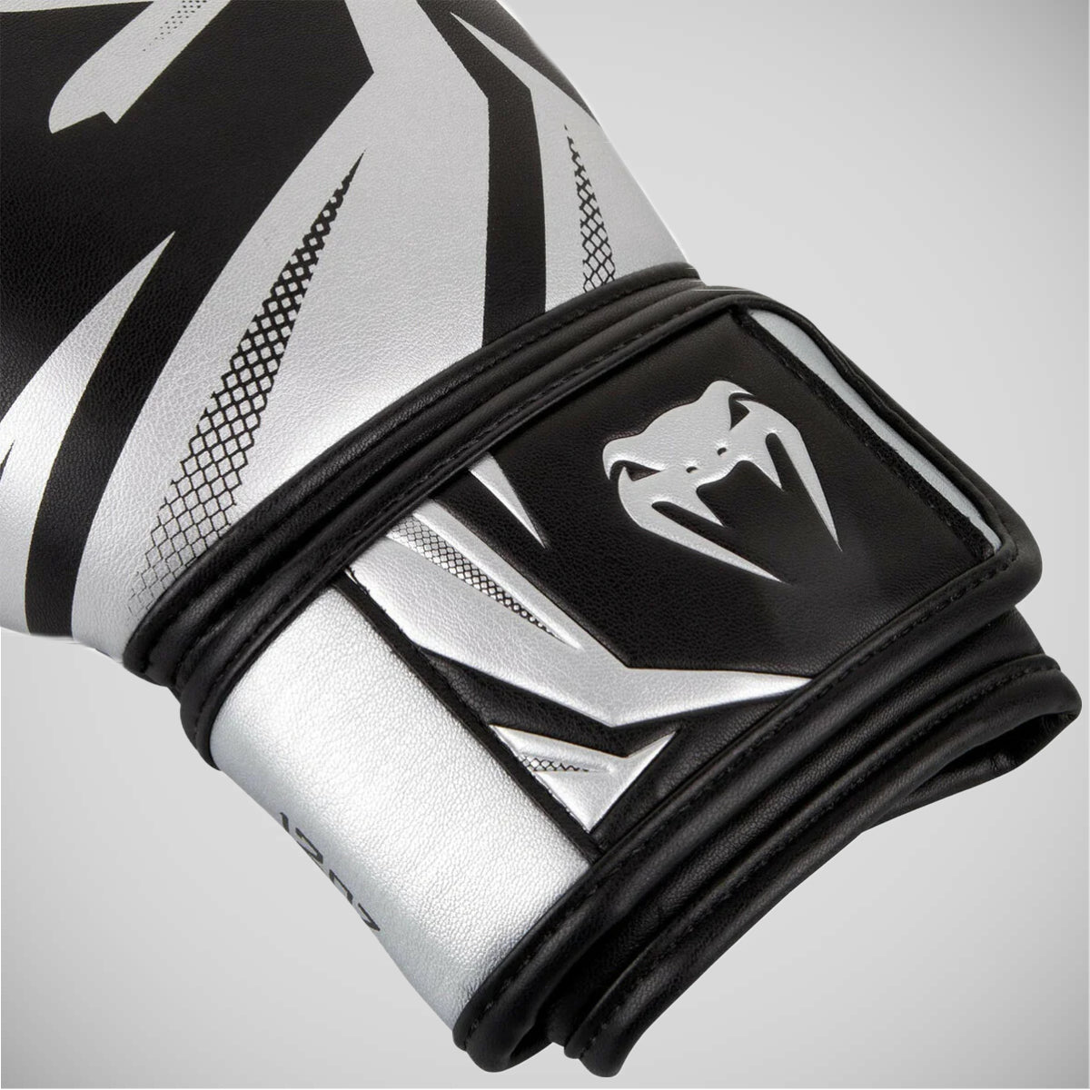 Black/Silver Venum Challenger 3.0 Boxing Gloves