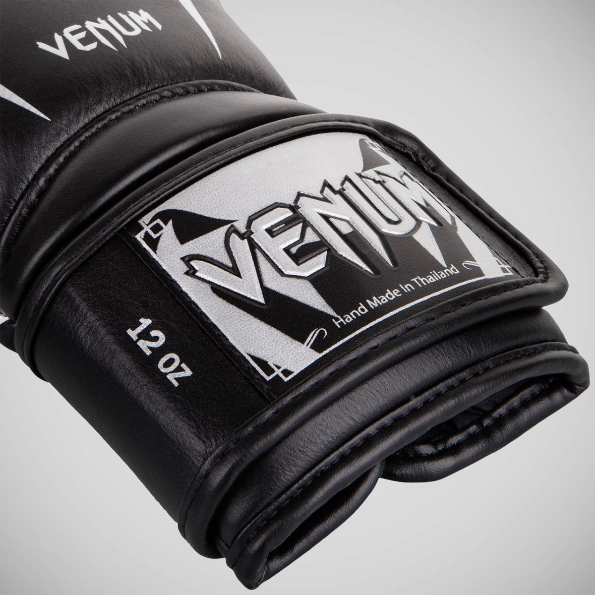 Black/Silver Venum Giant 3.0 Boxing Gloves