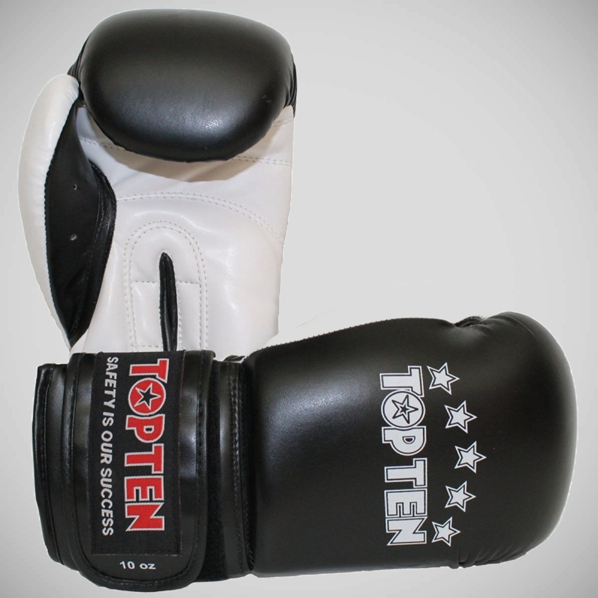 Black Top Ten Boxing Gloves NB II