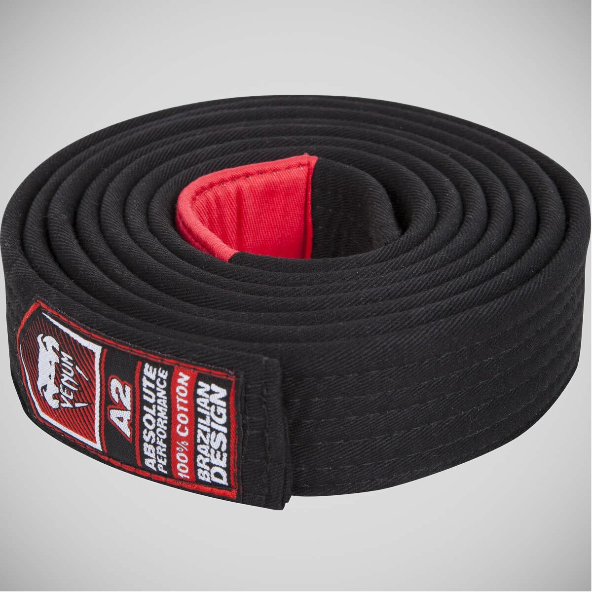 Black Venum Brazilian Jiu-Jitsu Belt