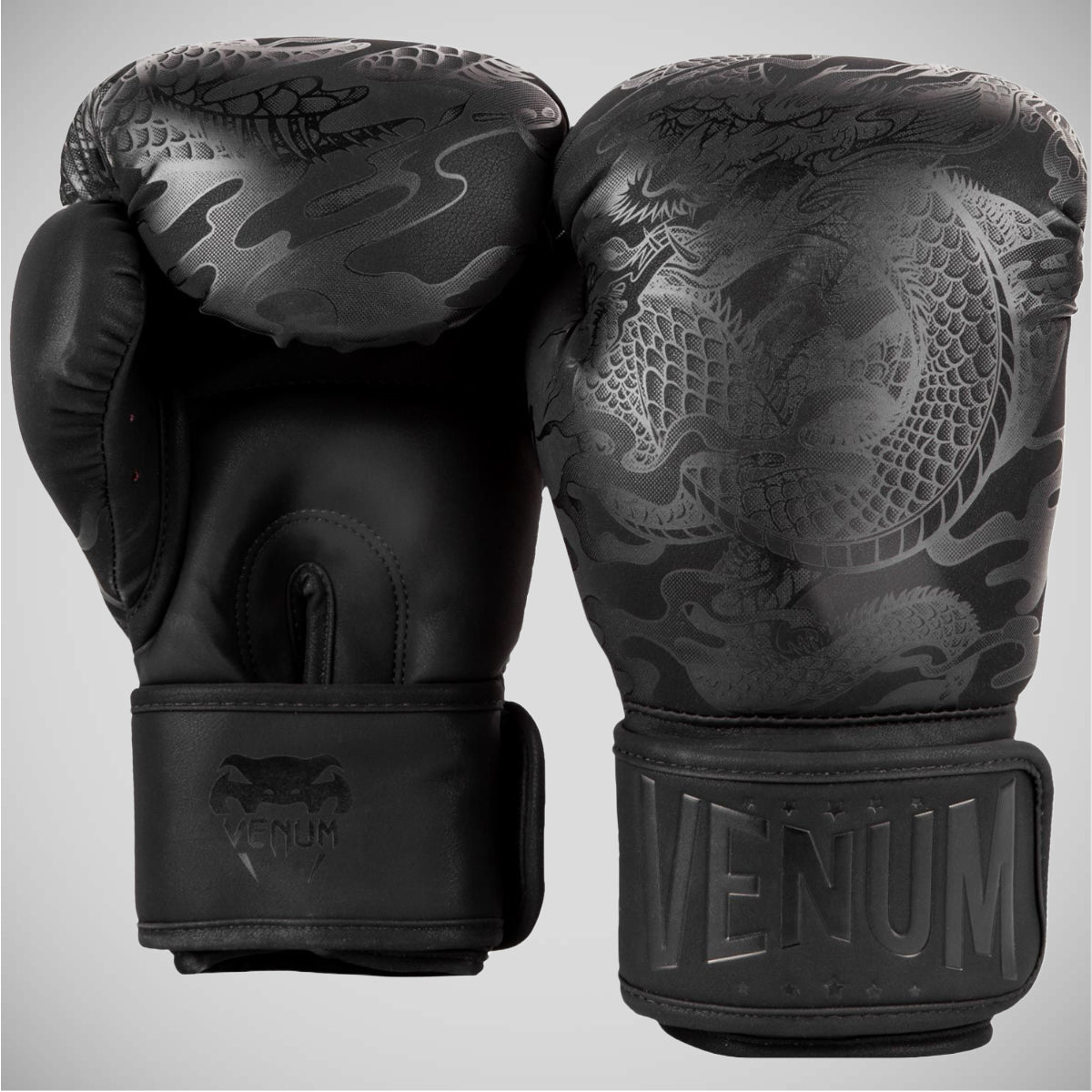 Black Venum Dragon's Flight Boxing Gloves