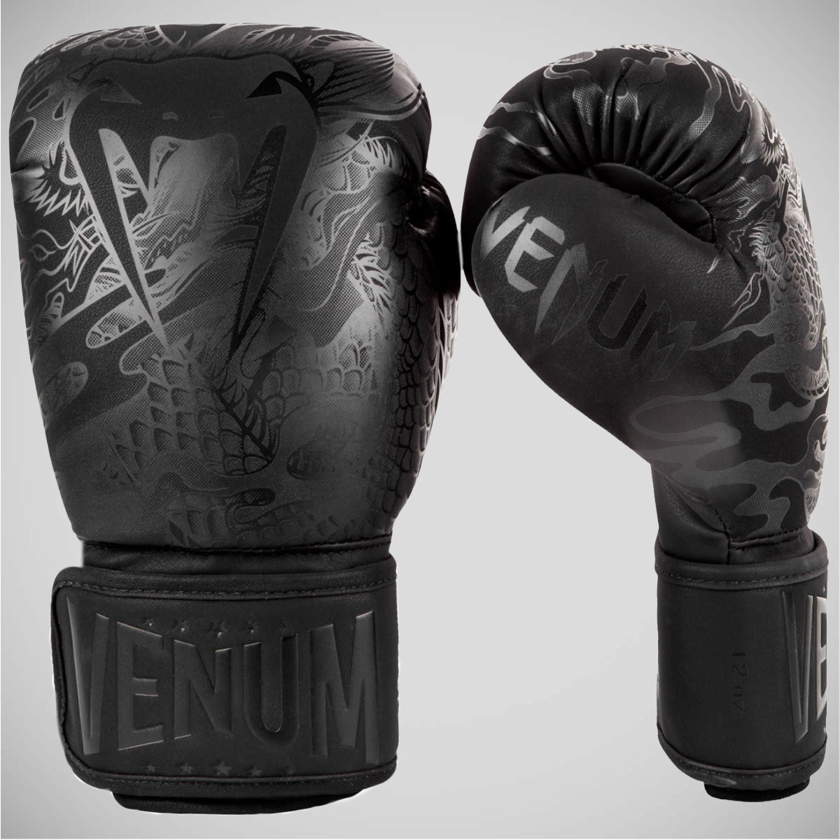 Black Venum Dragon's Flight Boxing Gloves