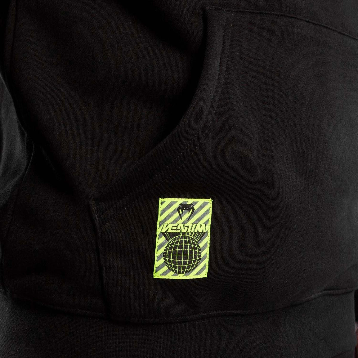 Black Venum Stripes Hoodie