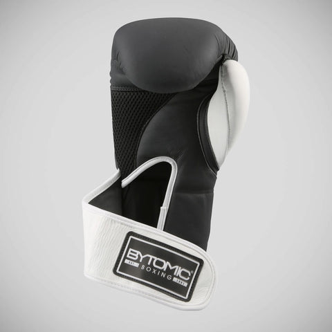 Black/White Bytomic Legacy Leather Boxing Gloves
