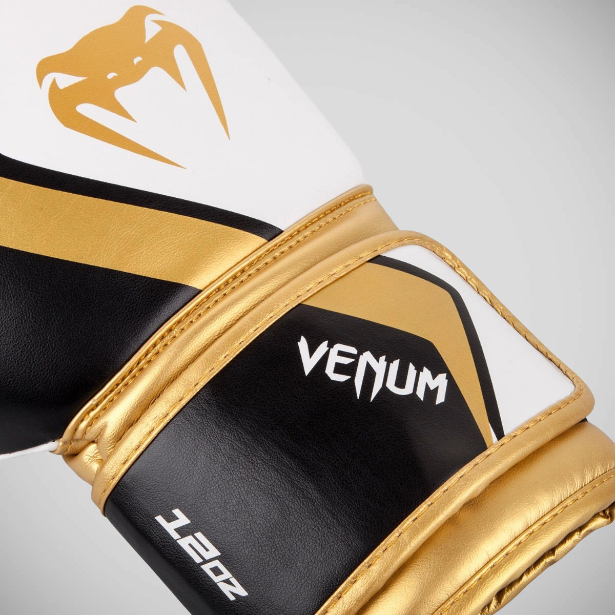 Black/White/Gold Venum Contender 2.0 Boxing Gloves