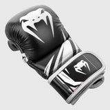 Black/White Venum Challenger 3.0 MMA Sparring Gloves