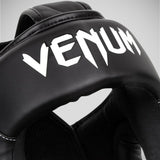 Black/White Venum Elite Head Guard