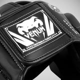 Black/White Venum Elite Head Guard