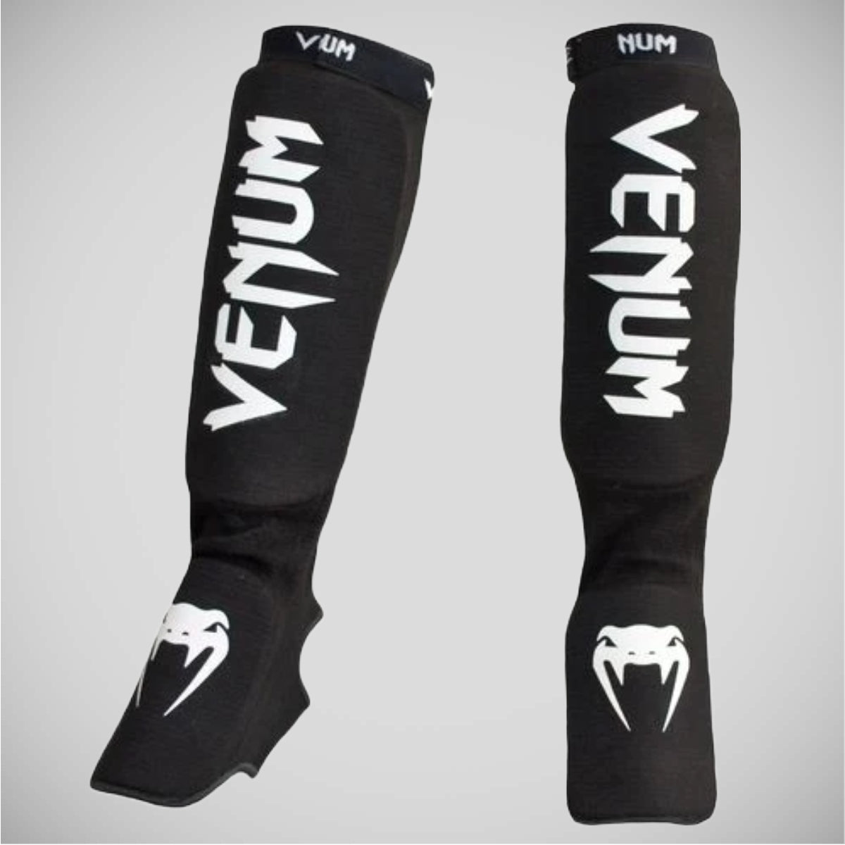 Venum Kontact Shin Instep Guards Black/White