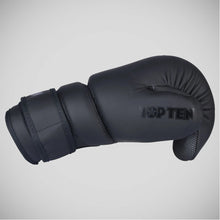 Black/Black Top Ten Power Ink Black'n'Black Pointfighter Gloves