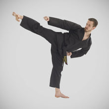 Black Bytomic Adult V-Neck Martial Arts Uniform