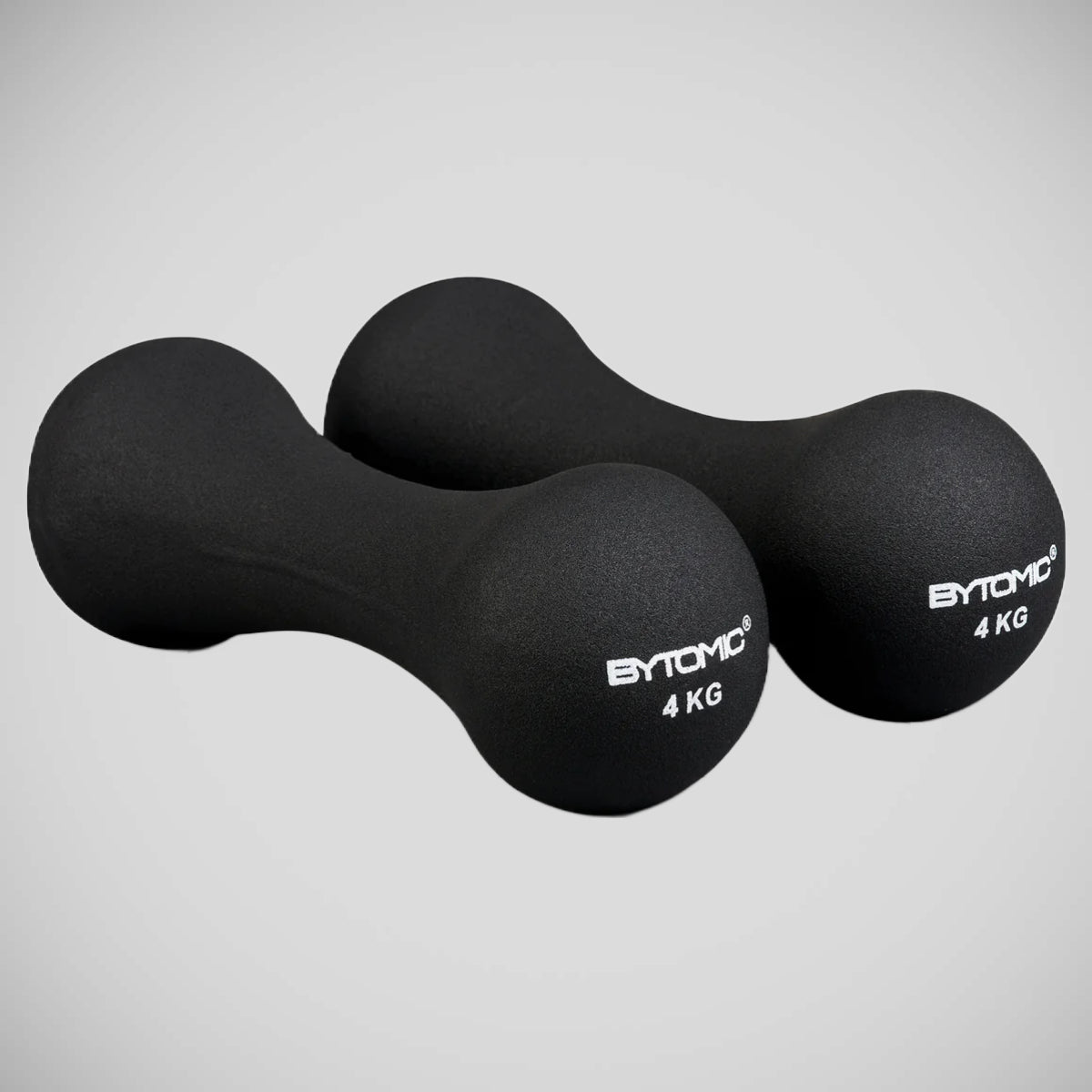 Black Bytomic Neoprene 4kg Dumbbells