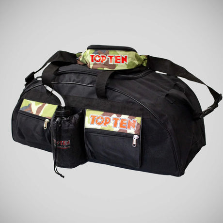 Black/Camo Top Ten Sportbag-Backpack