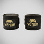 Venum Kontact 2.5m Hand Wraps Black/Gold