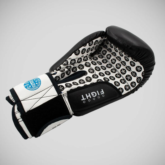 Black/White Top Ten Fight Boxing Gloves