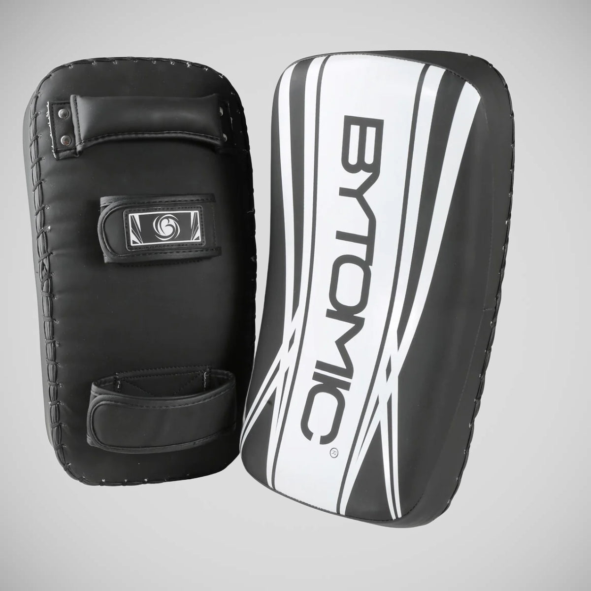 Black/White Bytomic Axis V2 Curved Thai Pads