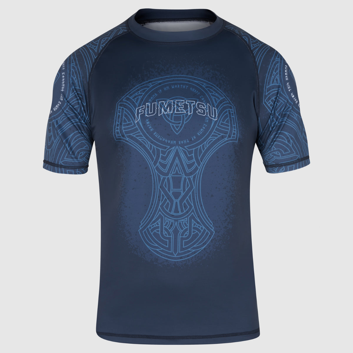 Blue/Black Fumetsu Mjolnir Short Sleeve Rash Guard