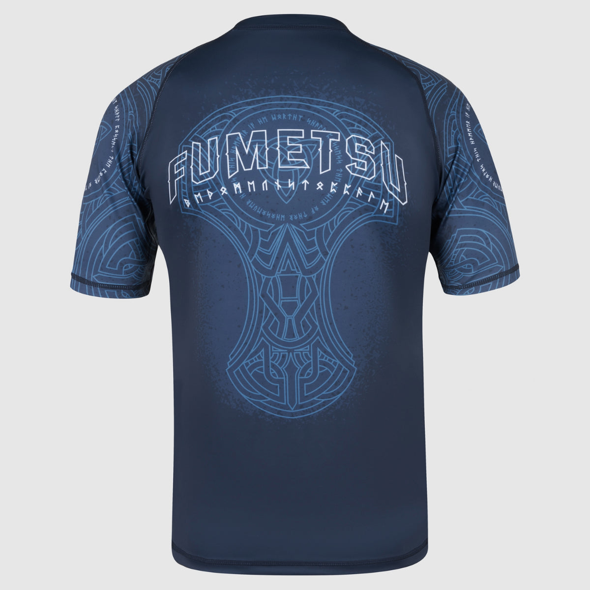 Blue/Black Fumetsu Mjolnir Short Sleeve Rash Guard