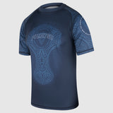 Blue/Black Fumetsu Mjolnir Short Sleeve Rash Guard