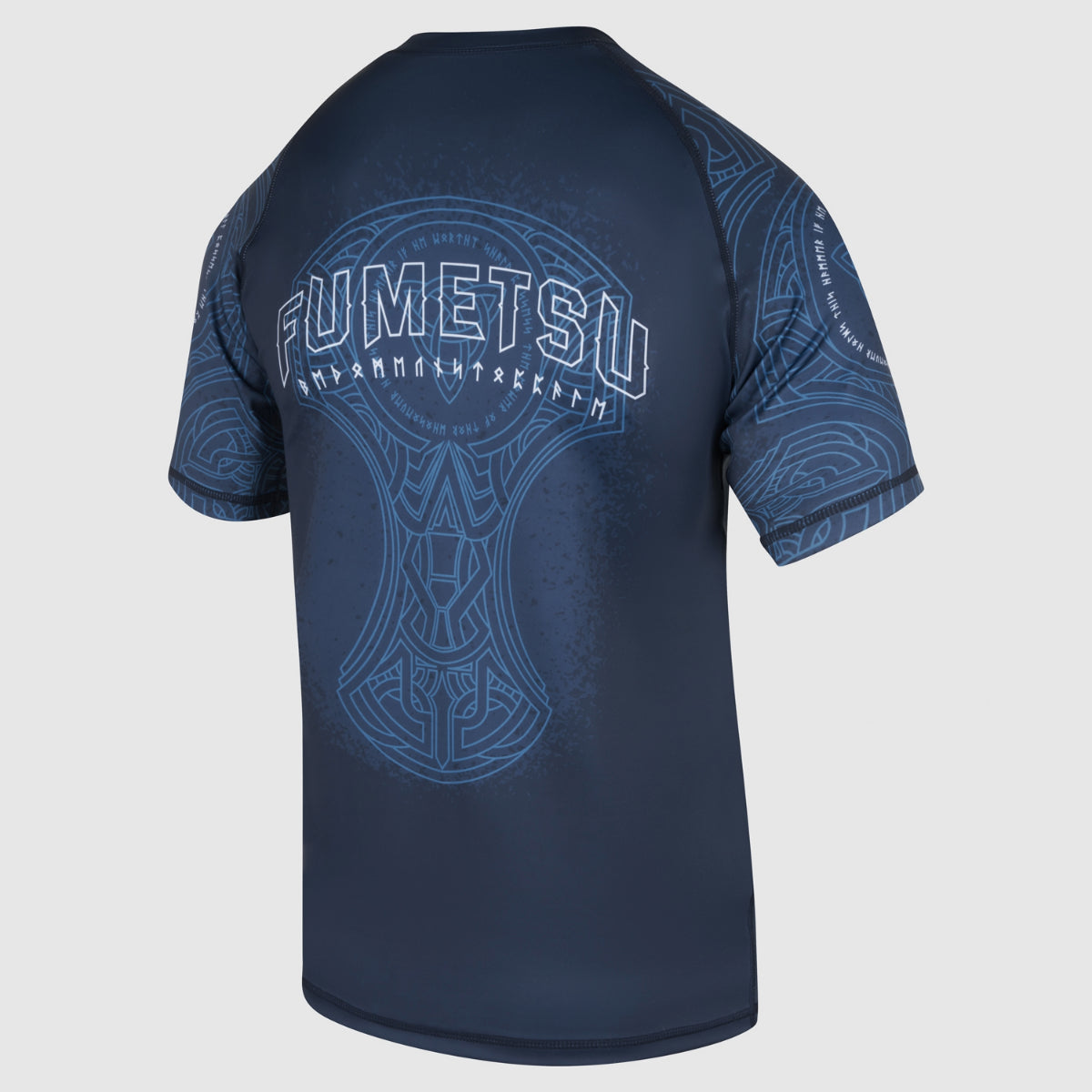 Blue/Black Fumetsu Mjolnir Short Sleeve Rash Guard