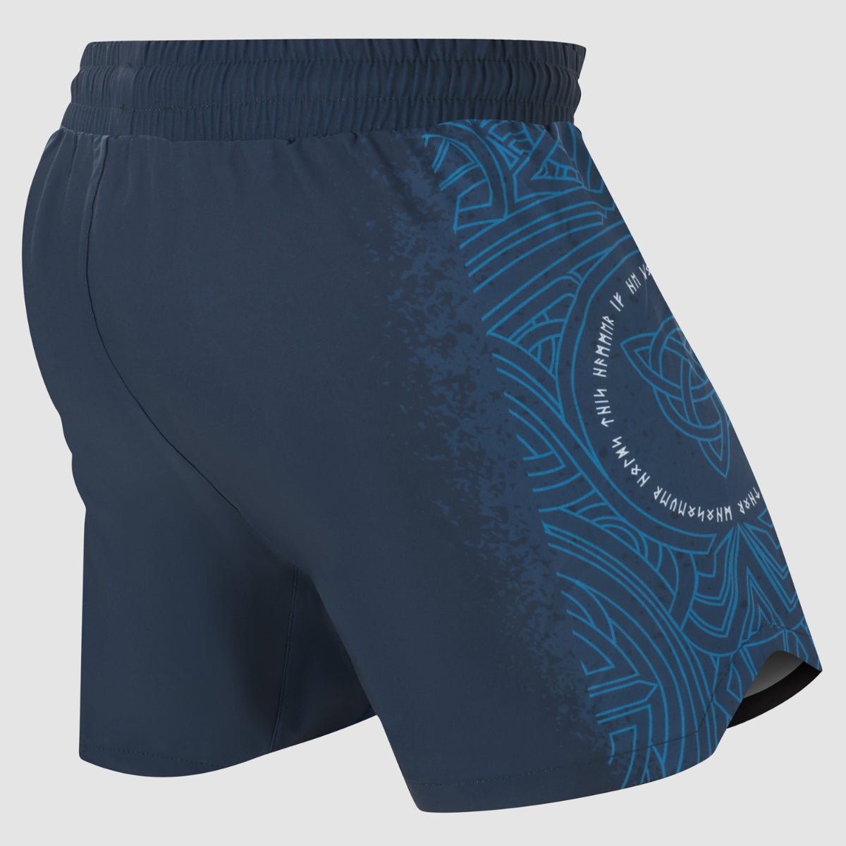 Blue/Black Fumetsu Mjolnir V-Lite Fight Shorts