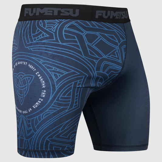Blue/Black Fumetsu Mjolnir Vale Tudo shorts