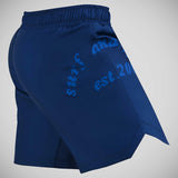 Blue Fumetsu Surf and Roll V-Lite Fight Shorts