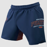 Navy Fumetsu Varsity V-Lite Fight Shorts