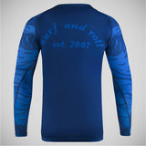 Blue Fumetsu Waves MK2 Long Sleeve Rash Guard