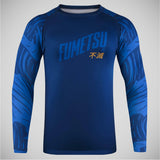 Blue Fumetsu Waves MK2 Long Sleeve Rash Guard