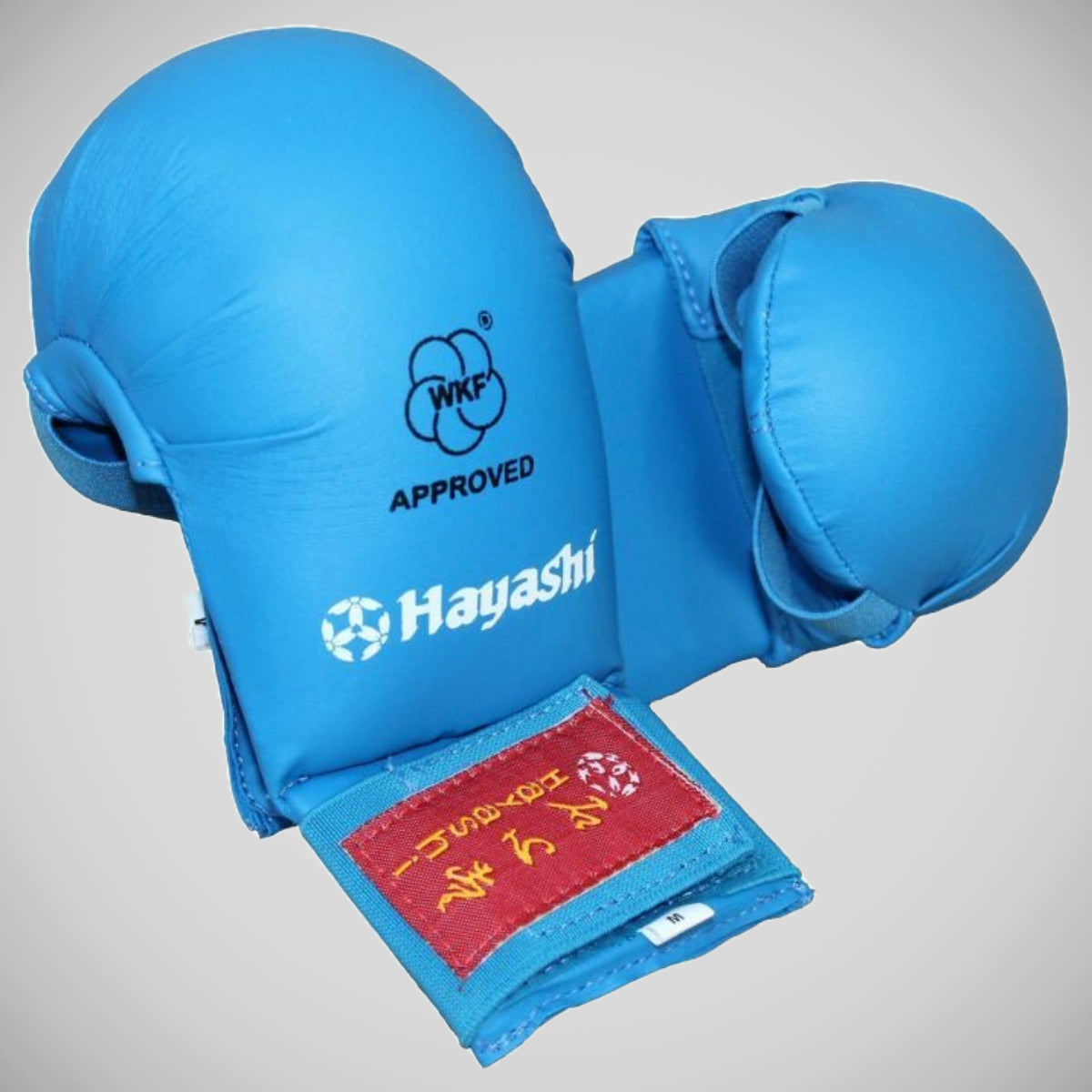 Blue Hayashi Tsuki WKF Approved Karate Mitts