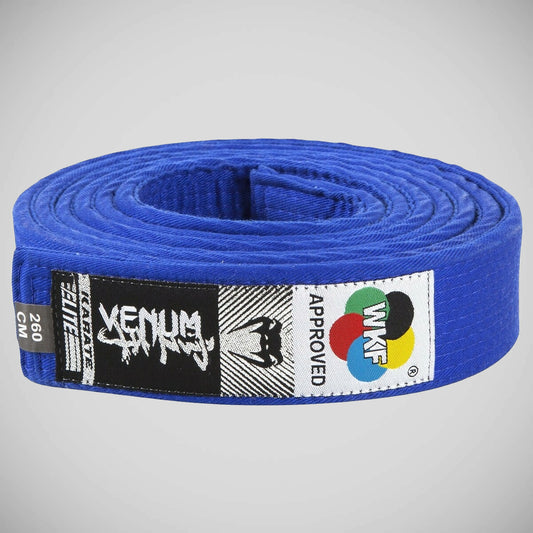 Blue Venum WKF Approved Karate Belt