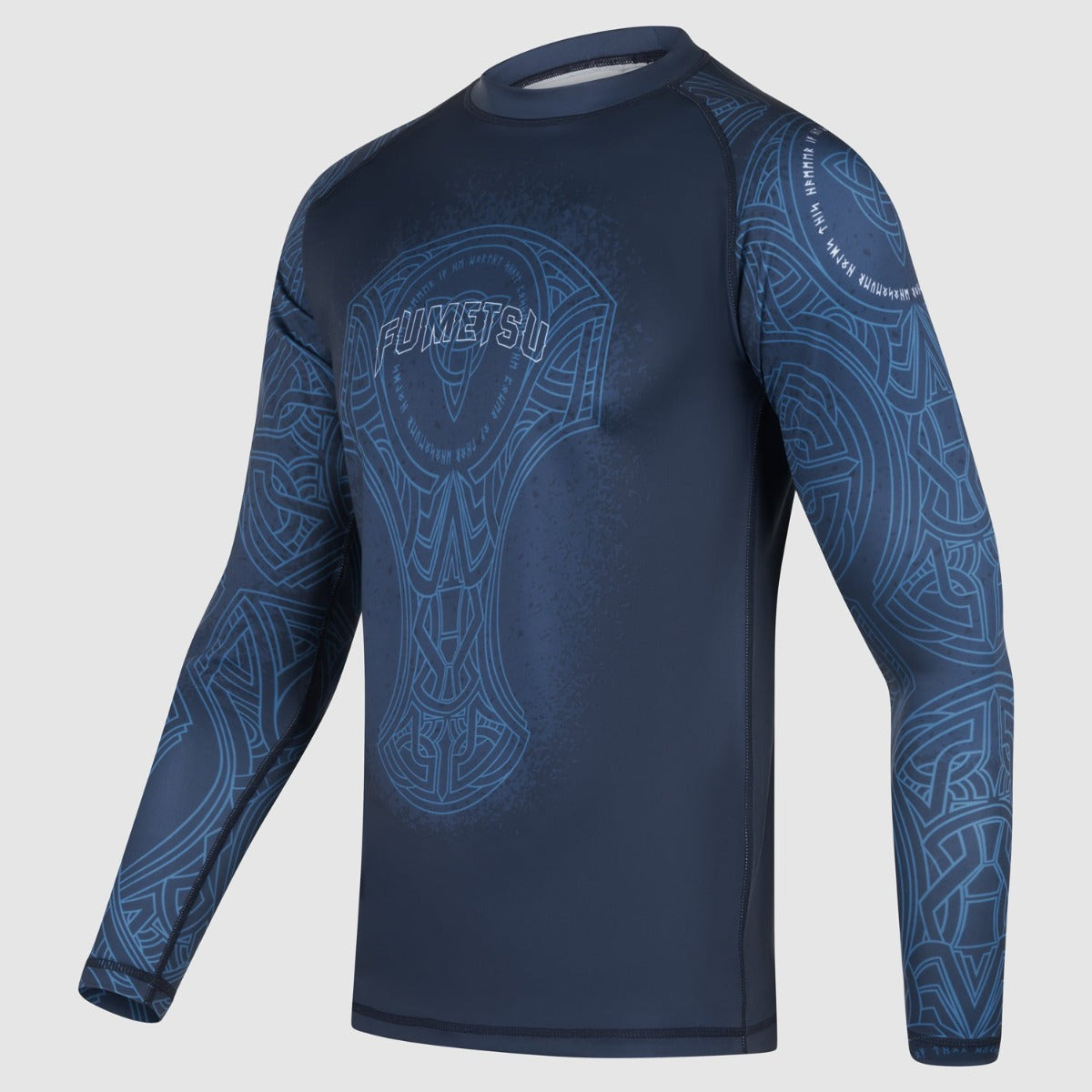 Blue/Black Fumetsu Mjolnir Long Sleeve Rash Guard