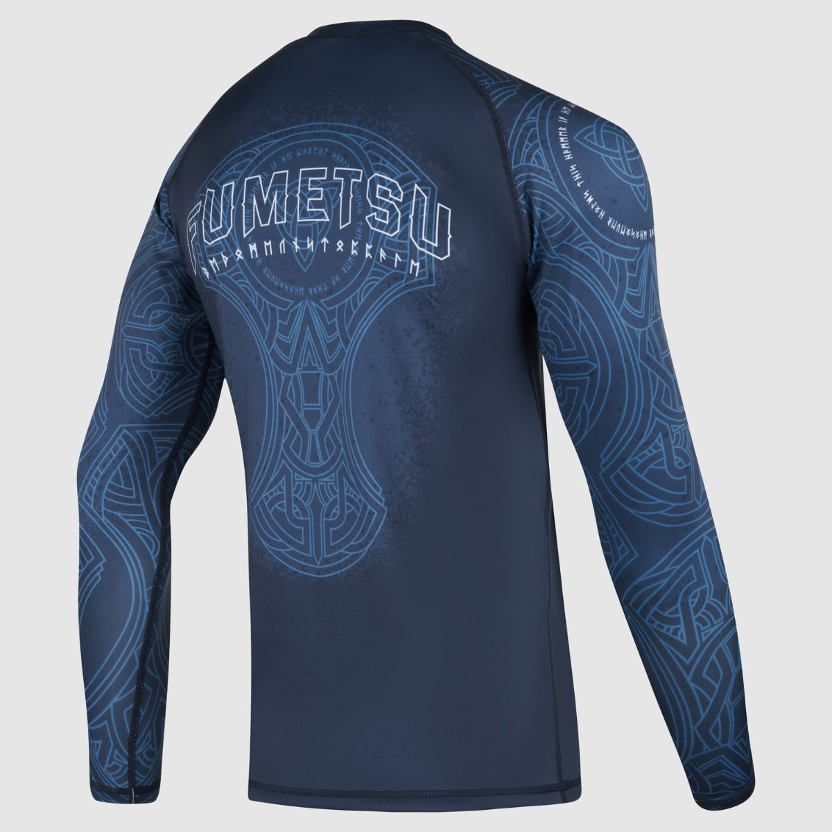 Blue/Black Fumetsu Mjolnir Long Sleeve Rash Guard