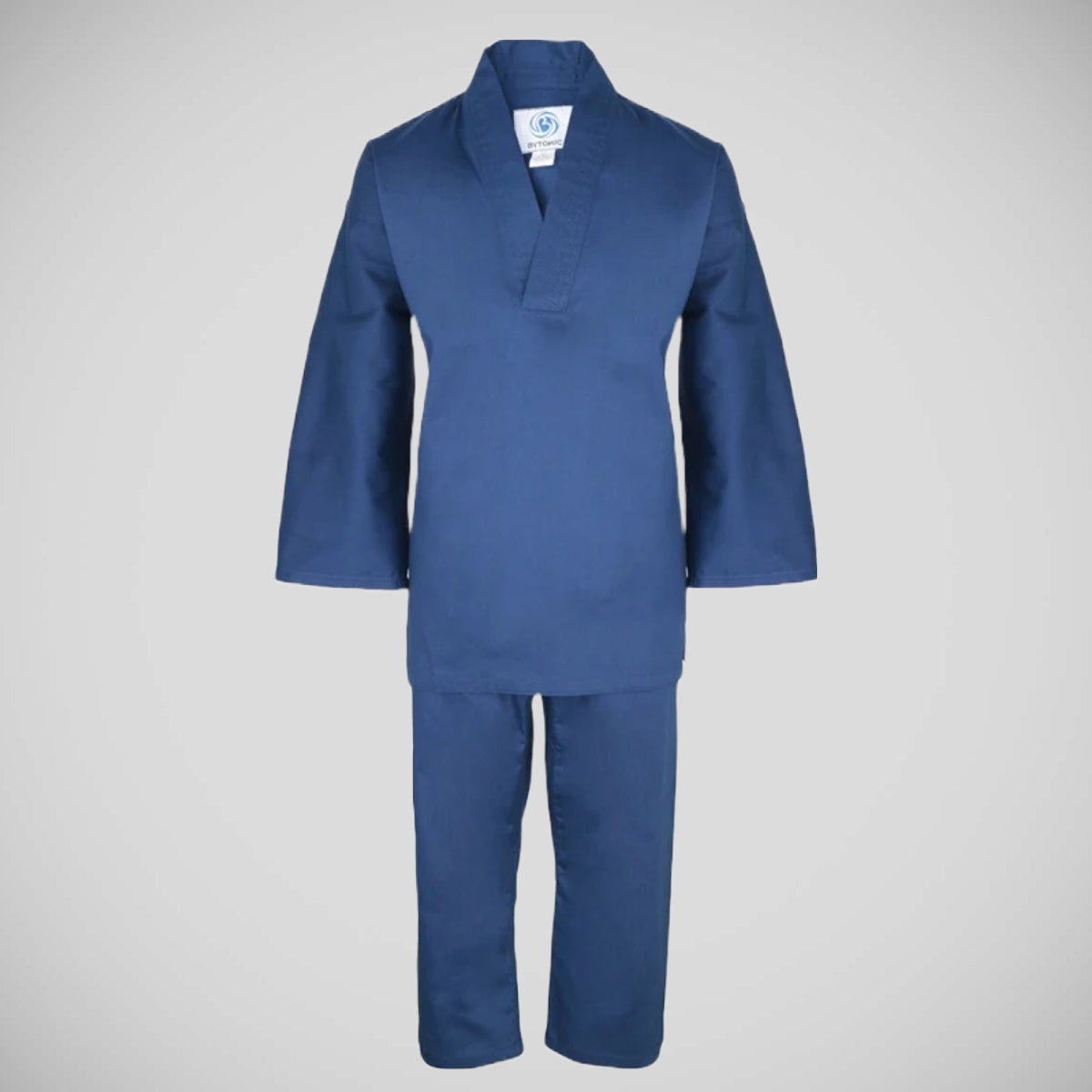 Blue Bytomic Kids V-Neck Martial Arts Uniform