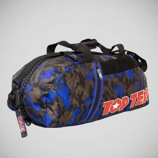 Blue/Camo Top Ten Sportbag-Backpack
