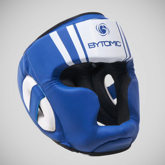 Blue/White Bytomic Axis V2 Head Guard