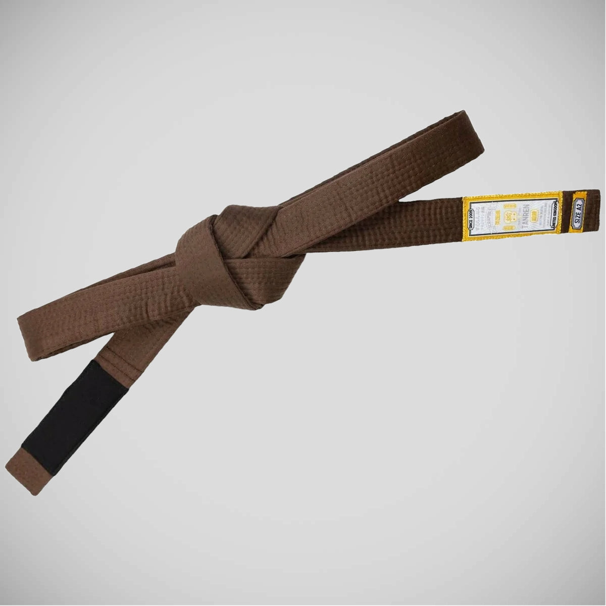 Brown Scramble Tanren V4 BJJ Belt