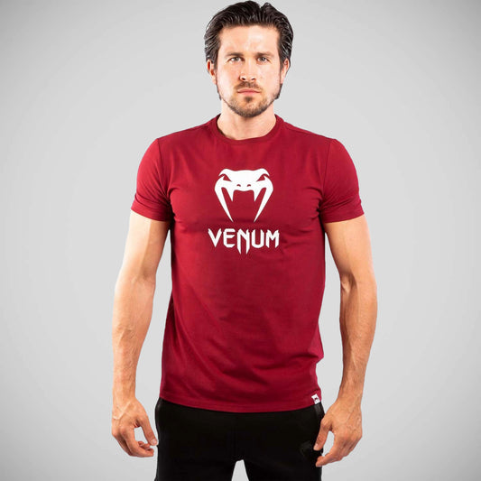 Burgundy Venum Classic T-Shirt
