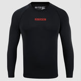 Black Bytomic Red Label Long Sleeve Rash Guard