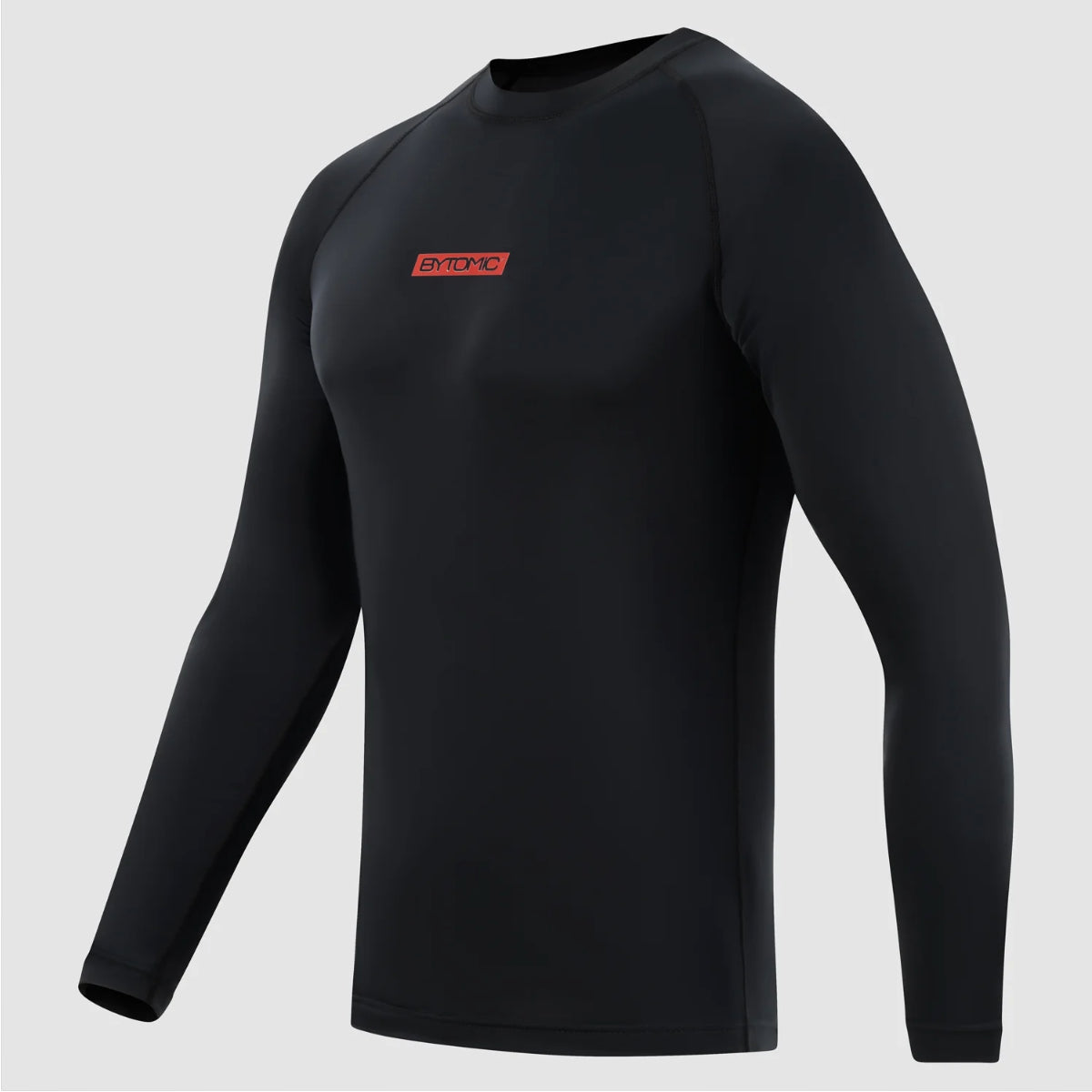 Black Bytomic Red Label Long Sleeve Rash Guard