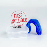 Clear/Blue SafeJawz Extro Ice Mouth Guard