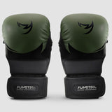 Khaki/Black Fumetsu Ghost S3 Kids MMA Sparring Gloves