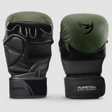 Khaki/Black Fumetsu Ghost S3 Kids MMA Sparring Gloves