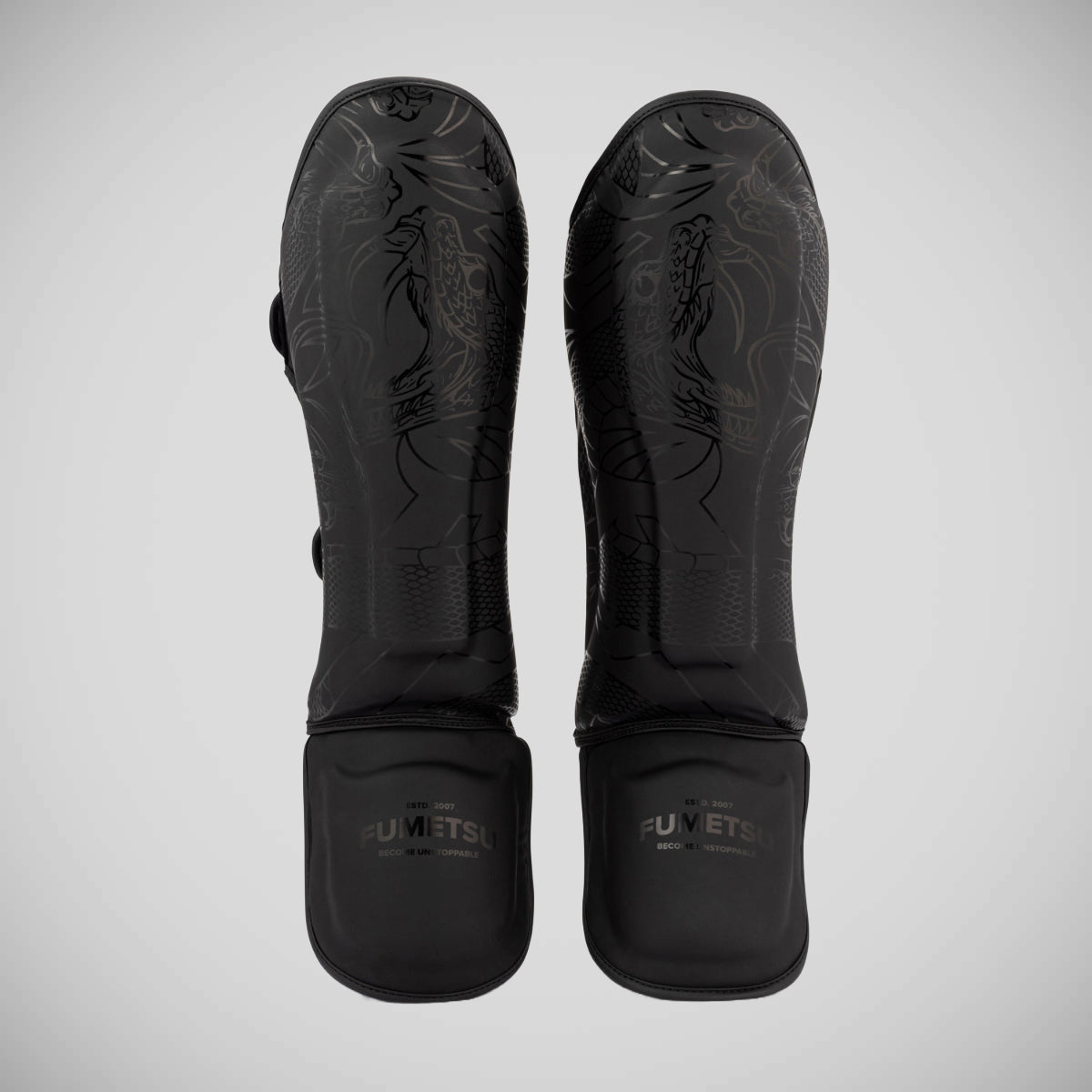 Fumetsu Anaconda Shin/Instep Guards Black/Black