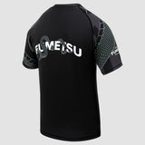 Black/Khaki Fumetsu Anaconda Short Sleeve Rash Guard